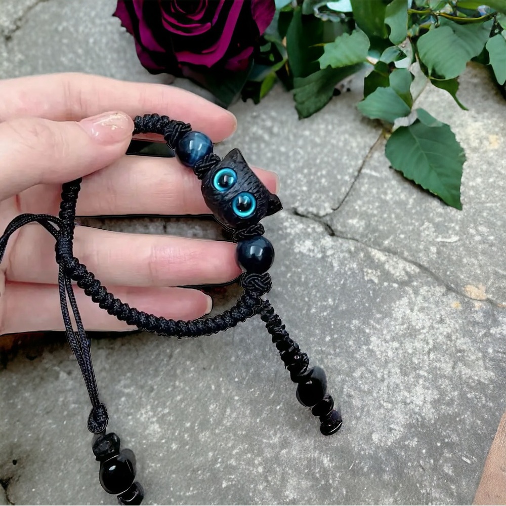 Simple‎ Cute Little Black Cat Charm Adjustable Bracelet
Fashion Exquisite